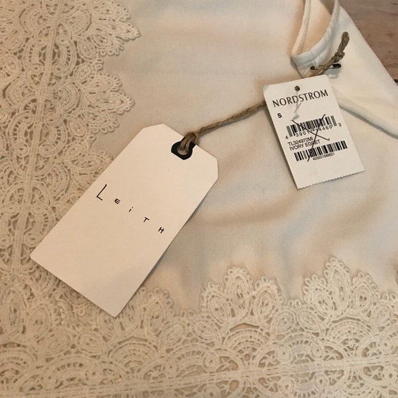 Leith Ivory Egret Dress Size Small - Picture 5 of 8